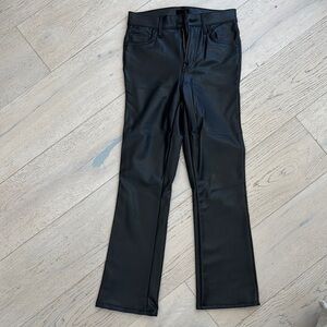 MOTHER Women's Black Boot Cut Jeans